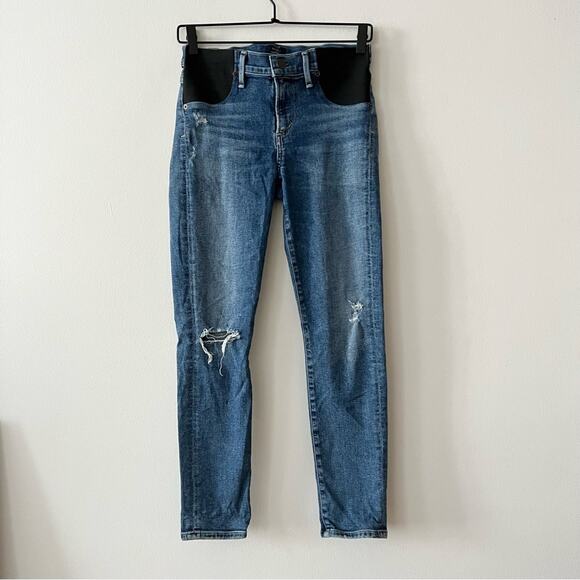 Citizens of Humanity Skinny Distressed Maternity Jeans - Picture 1 of 7